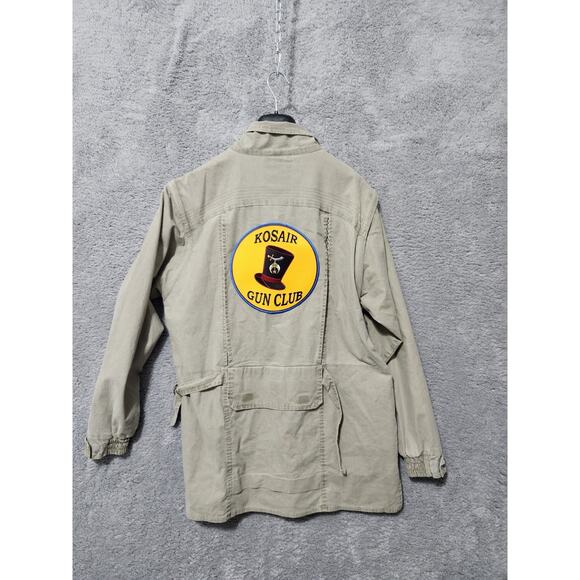 Outback Trailblazer Jacket Hunting Kosair Gun Club Patch Size Medium - Picture 5 of 8